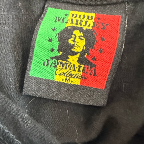 Bob Marley Graphic Black T Shirt Size L - Picture 4 of 6